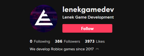 TikTok @lenekgamedev